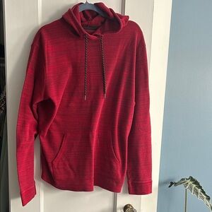 Red Hooded Sweatshirt
